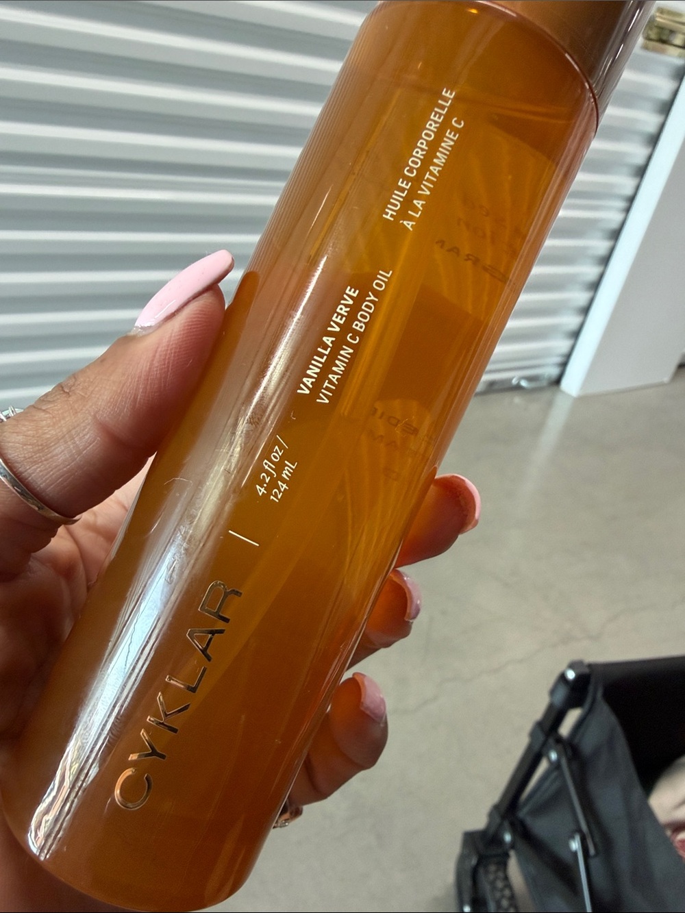CYKLAR Vitamin C Body Oil Vanilla Verve Scented + MINI